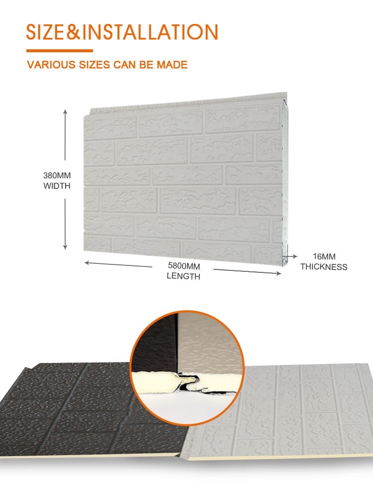 Metal PU PUF Panels – High-Performance Exterior Solution