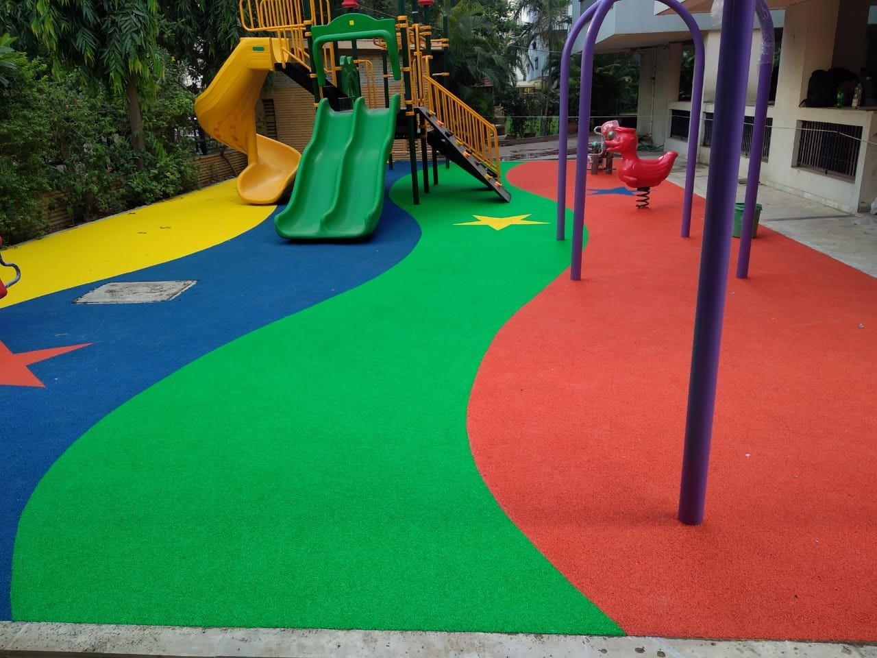 Rubber Cement SBR Granules – Durable & High-Performance Flooring Solution - Image 5